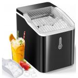 FREE VILLAGE Portable Ice Maker, Matte Black
