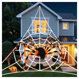 Halloween Decorations: 212' Web & 59' Spider