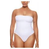 SMALL Natrelax Strapless Bodysuit Leotard
