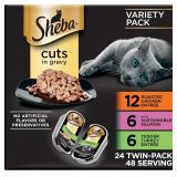 Sheba Portions Cat Food, 2.6 oz, 24 Count