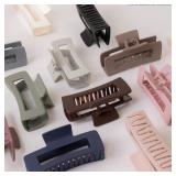 48Ct Claw Clips variety color