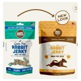 Rabbit Jerky Strips For Dogs 3oz