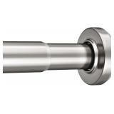 AmazerBath Nickel Shower Curtain Rod 31-75 in