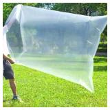 2Pc Clear Plastic Plant Cover