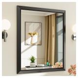 $120 Briivue 36x30 Black Framed Mirror