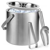 Ice Bucket 3L Double Wall Insulated with Lid