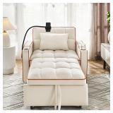$170 Convertible Sleeper Chair Sofa Bed with USB