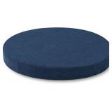 Tromlycs Round Chair Cushion 16' Navy Blue