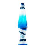 Spencer Gifts Lava Lamp 17' Blue Agate Lamp