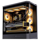 $140 JONSBO D400 Black ATX Mid-Tower Case, Black