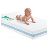 Crib Mattress Dual Sided Foam 52x27.6x5.5