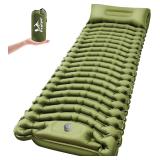 Ultralight Sleeping Pad with Built-in Pump