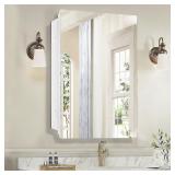 16 x 26 in Bathroom Medicine Cabinet with Door