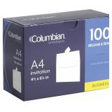 Columbian Self Seal Envelopes 4x6 White