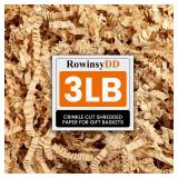 RowinsyDD 3LB Kraft Paper Filler, Brown
