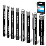 Diamond Drill Bits Set 3/16-1/2' (8)