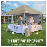 CANOPY SHADE ONLY 10x10 Beige