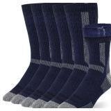 M/L-Buttons & Pleats Wool Socks Merino Thermal
