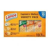 2pk-Lance Sandwich Crackers, Captain's Wafers Pack