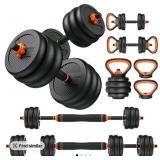 $145 FED Fitness Feierdun DS2 Dumbbell Set 45lbs