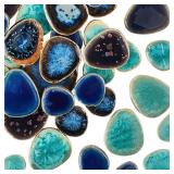 200g Mosaic Broken Tiles Porcelain Pieces