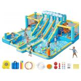 $800 FBSPORT Inflatable Bounce House Water Slide