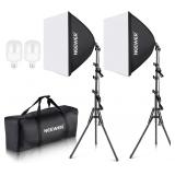 $120 NEEWER 700W Softbox Lighting Kit, 24x24