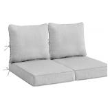 $130 Sundale Outdoor Deep Seat Cushions (2)