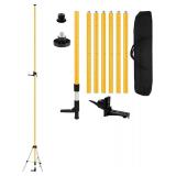 Laser Level Pole with Tripod & Mount