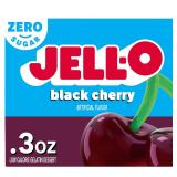 4pk Jell-O Black Cherry Gelatin 0.3oz