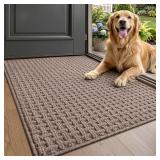 LUMI Door Mat 24x36, Dirt Trapper Beige