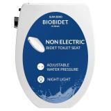 Bio Bidet Slim Zero Non Electric Seat, White