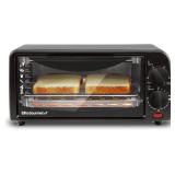 Elite Gourmet 2-Slice Toaster Oven Black