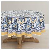 Horaldaily Provence Tablecloth 60x60 Round