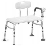 Heavy Duty Shower Bench with Arms