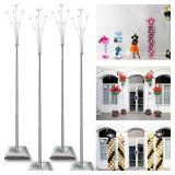 Decojoy 4-Set Balloon Stand Kit, 9ft Arch