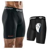 Shock Doctor SM Compression Shorts with Cup