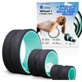 Chirp Wheel Foam Roller   Back Relief, 3-Pack