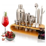 Mixology Bartender Kit, 26-Piece Shaker Set