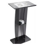 $160 VEVOR Acrylic Podium, 47' Stand, with Shelf