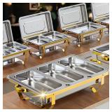 $202 Chafing Dish Buffet Set, 9.5QT, Stainless