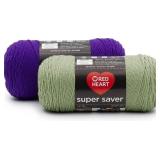 2pk Red Heart Super Saver Yarn - 7oz Balls
