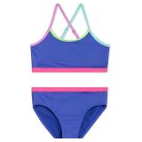 Lands' End XL Girls' Swim UPF 50+ Bikini Set