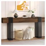 $140 Knoworld 71-Inch Walnut Console Table