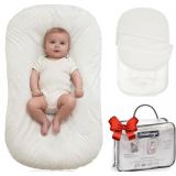Infant Support Cushion for Newborns, White