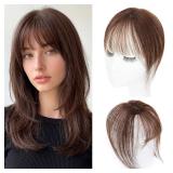 Clip-in Bangs S-noilite Dark Brown 8'