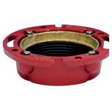 Oatey 42255 165 Cast Iron Flange, 4-Inch