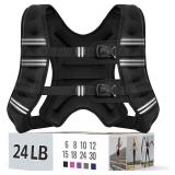 Zeerun Weighted Vest 6-30lb Reflective Stripe