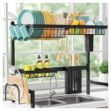 Over The Sink Dish Drying Rack   2 Tier