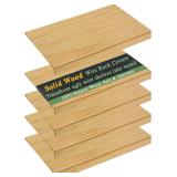 $156 Solid Wood Shelf Covers for Wire Shelving